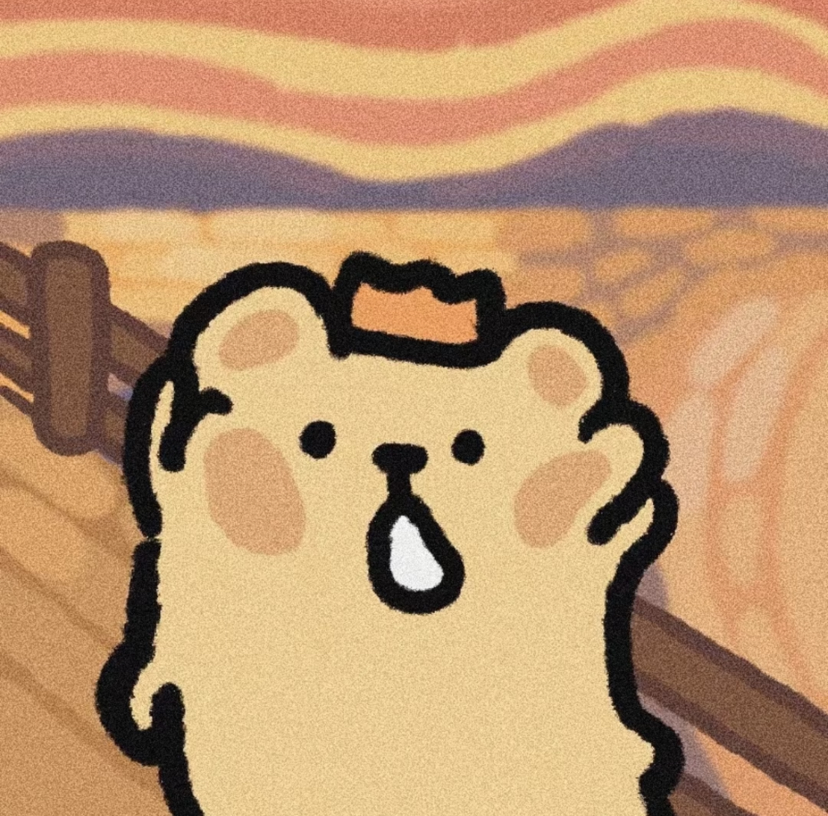 Edward Monk's Scream (not Van Gogh)